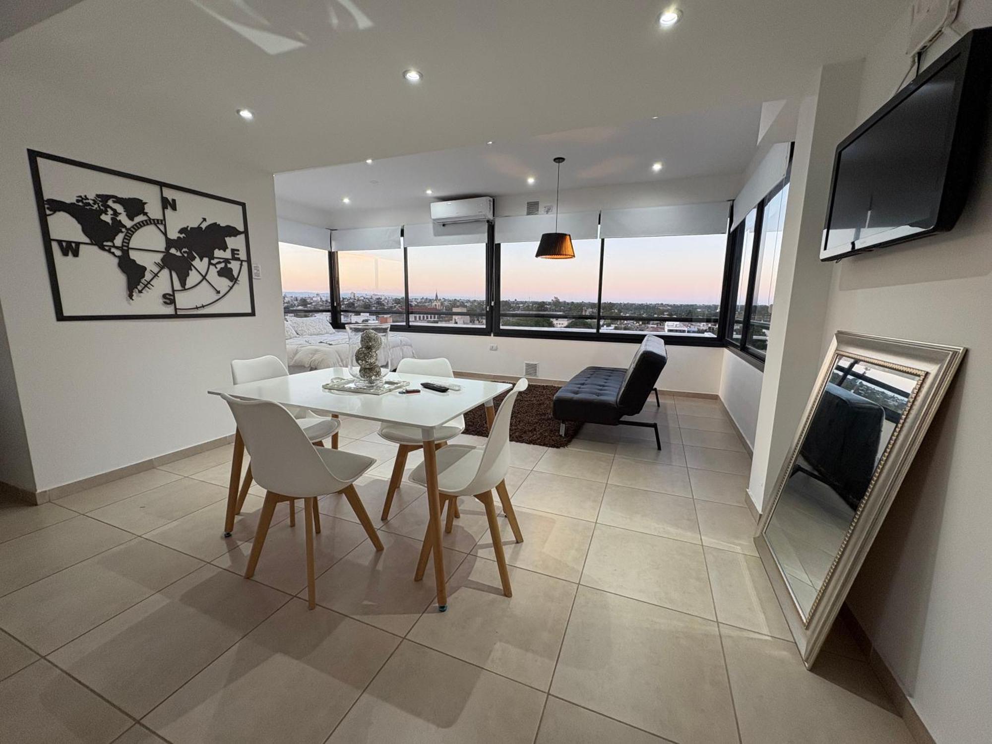 Apartamento Luminoso Dpto Con Vista Panoramica Y Cochera Techada